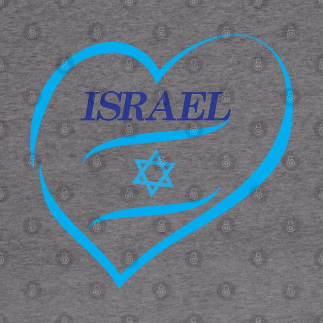 Happy Israel Independence Day Blue Star of David 75th Anniversary by sofiartmedia